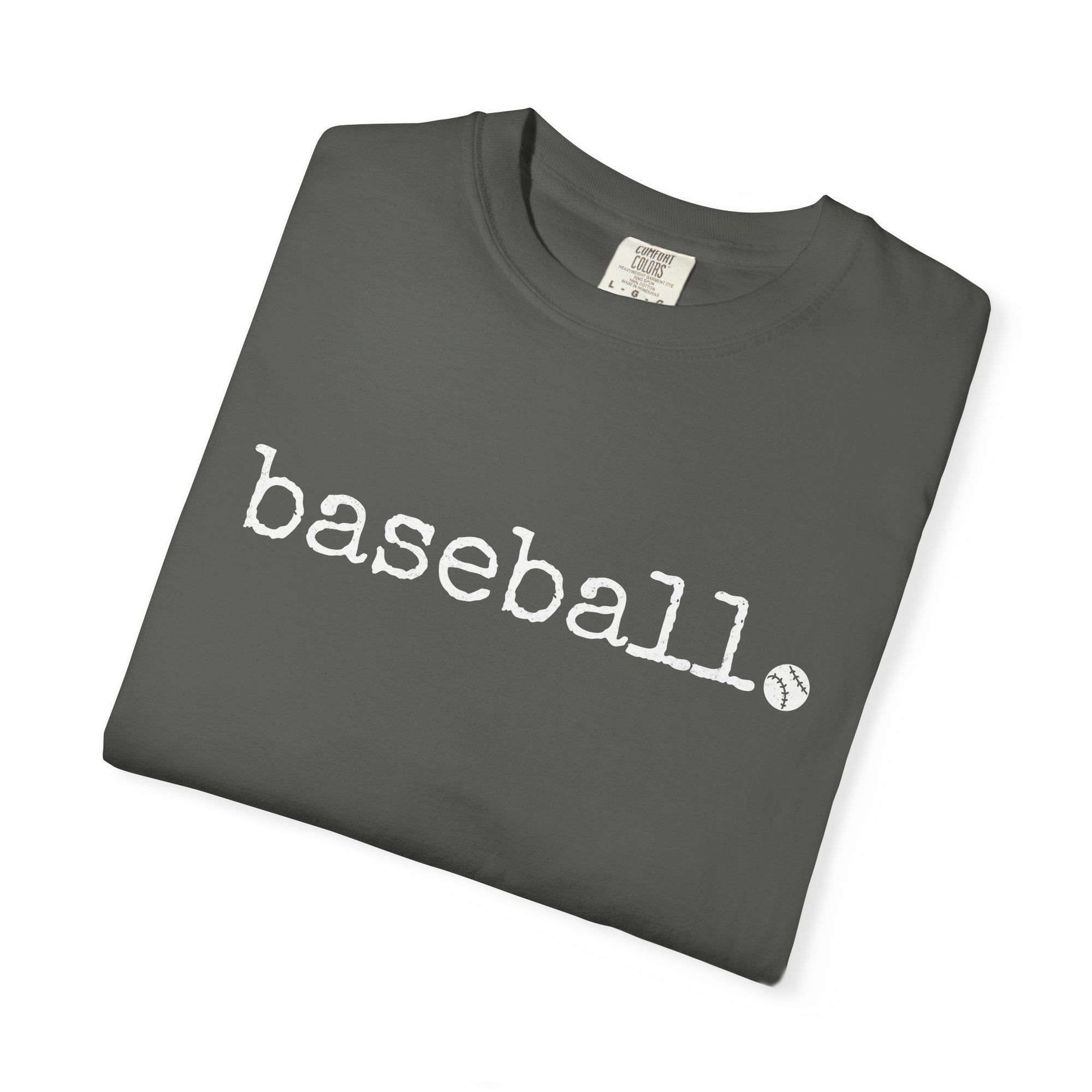 Baseball Typewriter Short Sleeve T Shirt