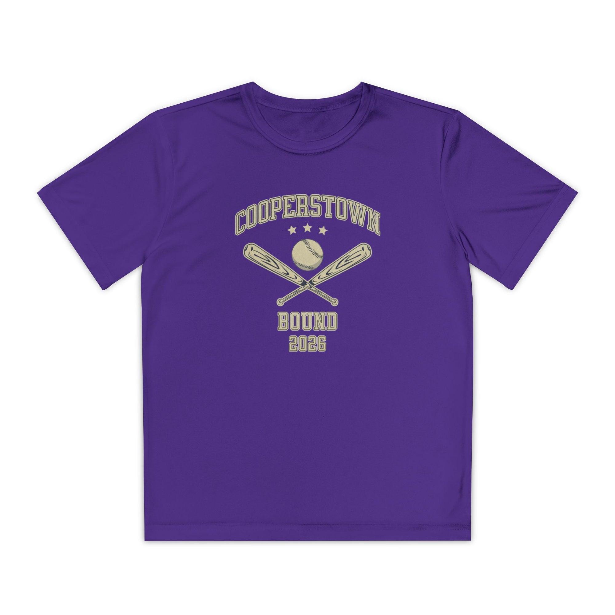 Cooperstown Bound Youth Tech T Shirt
