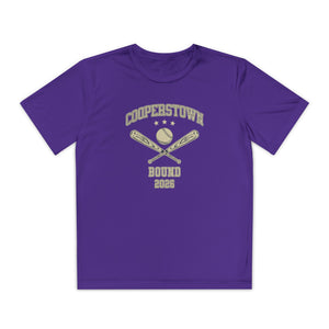 Cooperstown Bound Youth Tech T Shirt