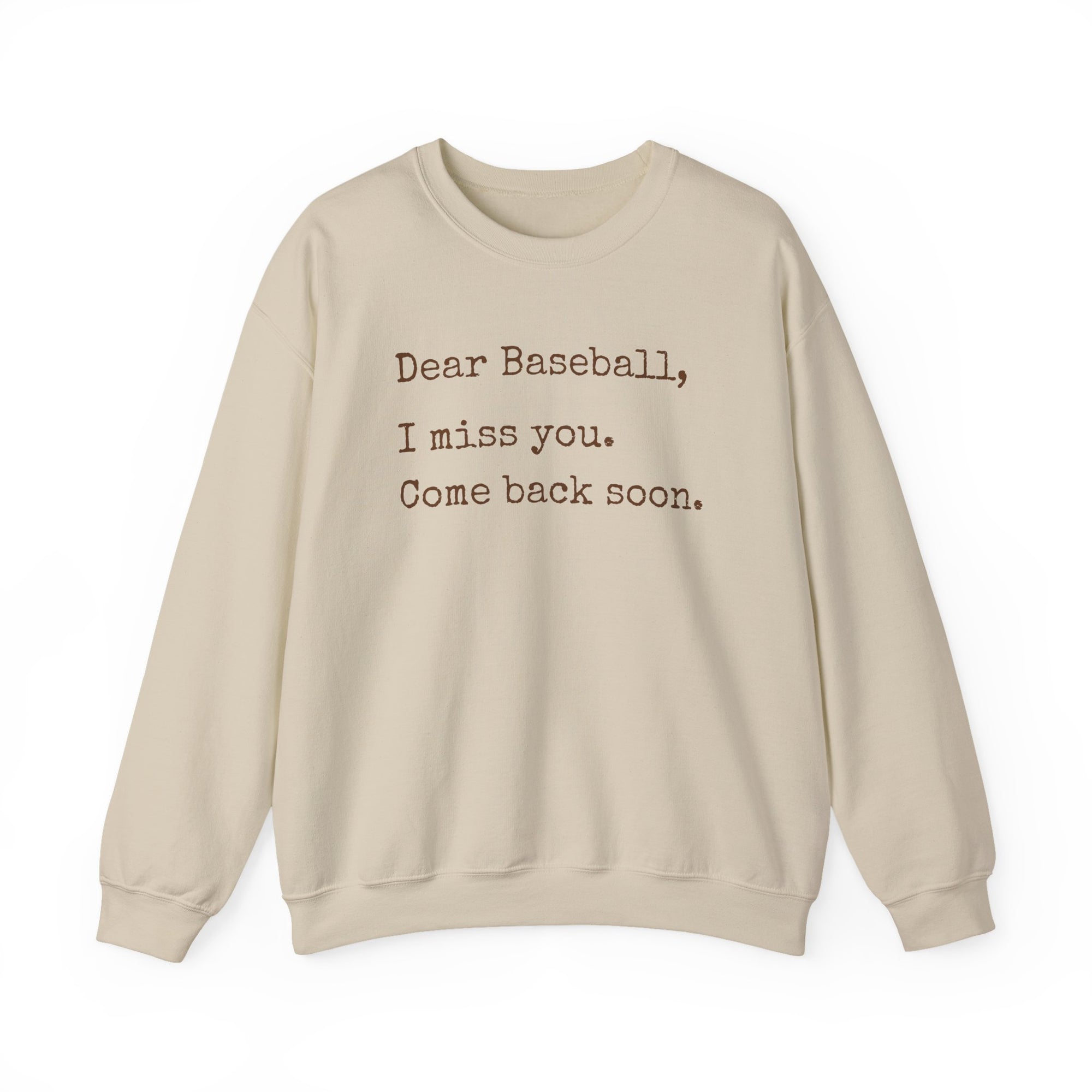 Dear Baseball Unisex Heavy Blend Crewneck Sweatshirt
