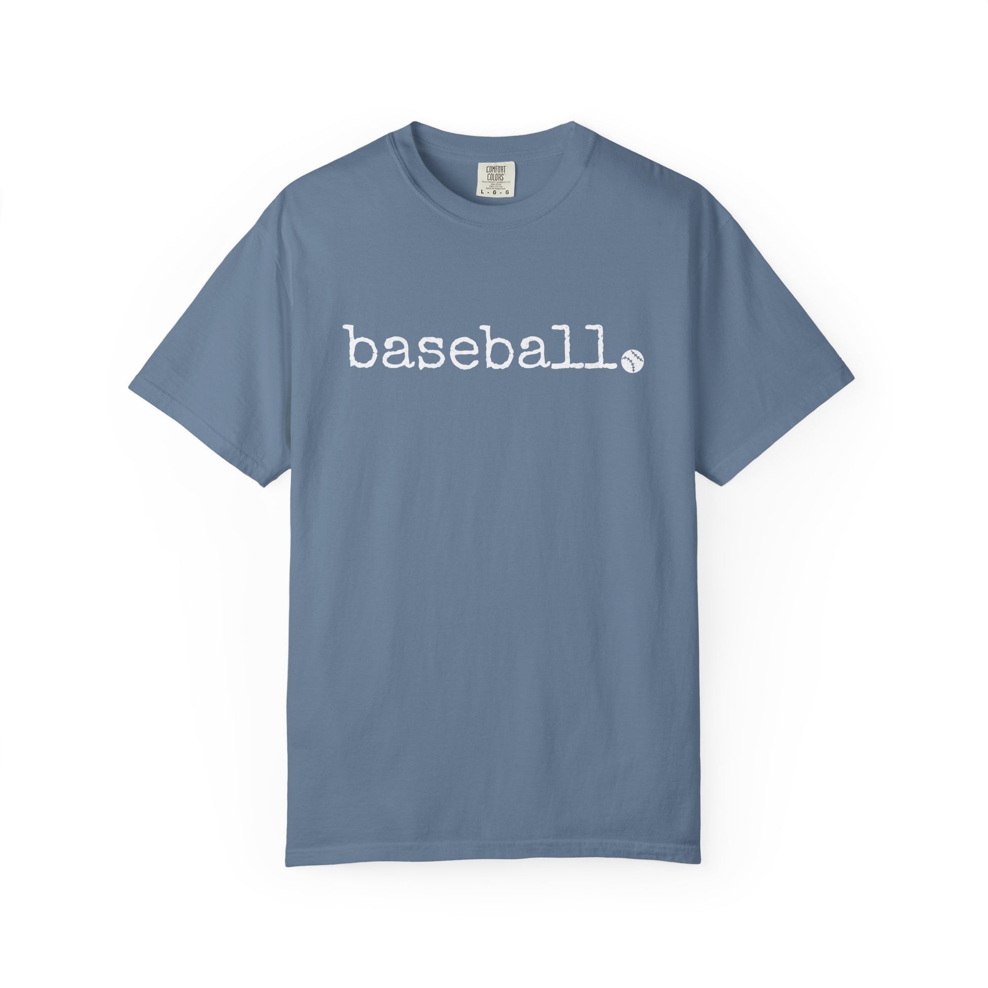 Baseball Typewriter Short Sleeve T Shirt