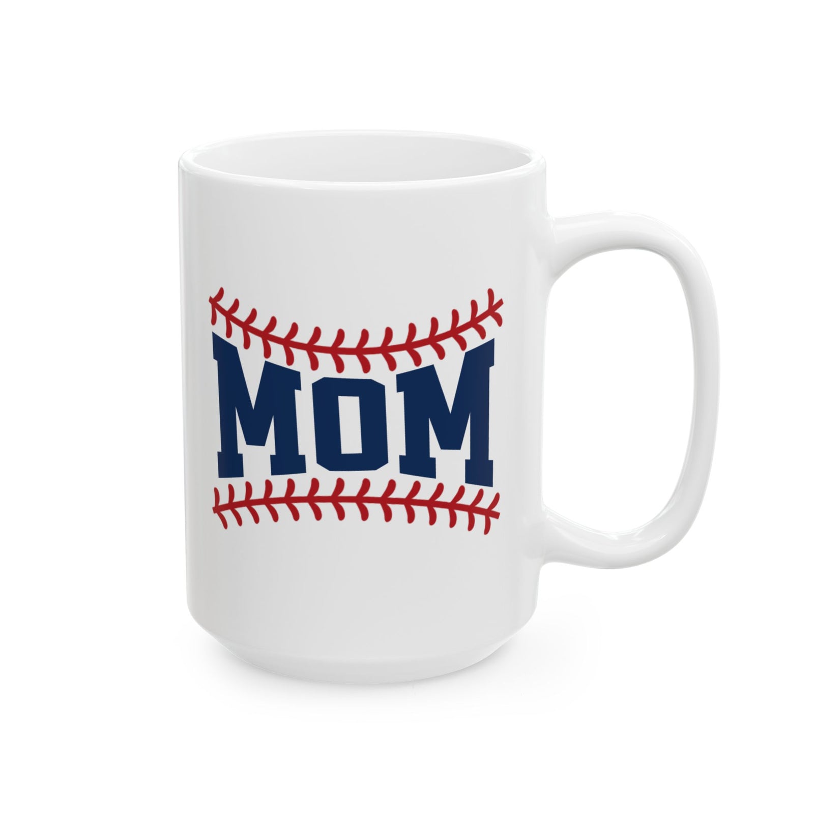 Baseball Mom 15 oz Ceramic Mug