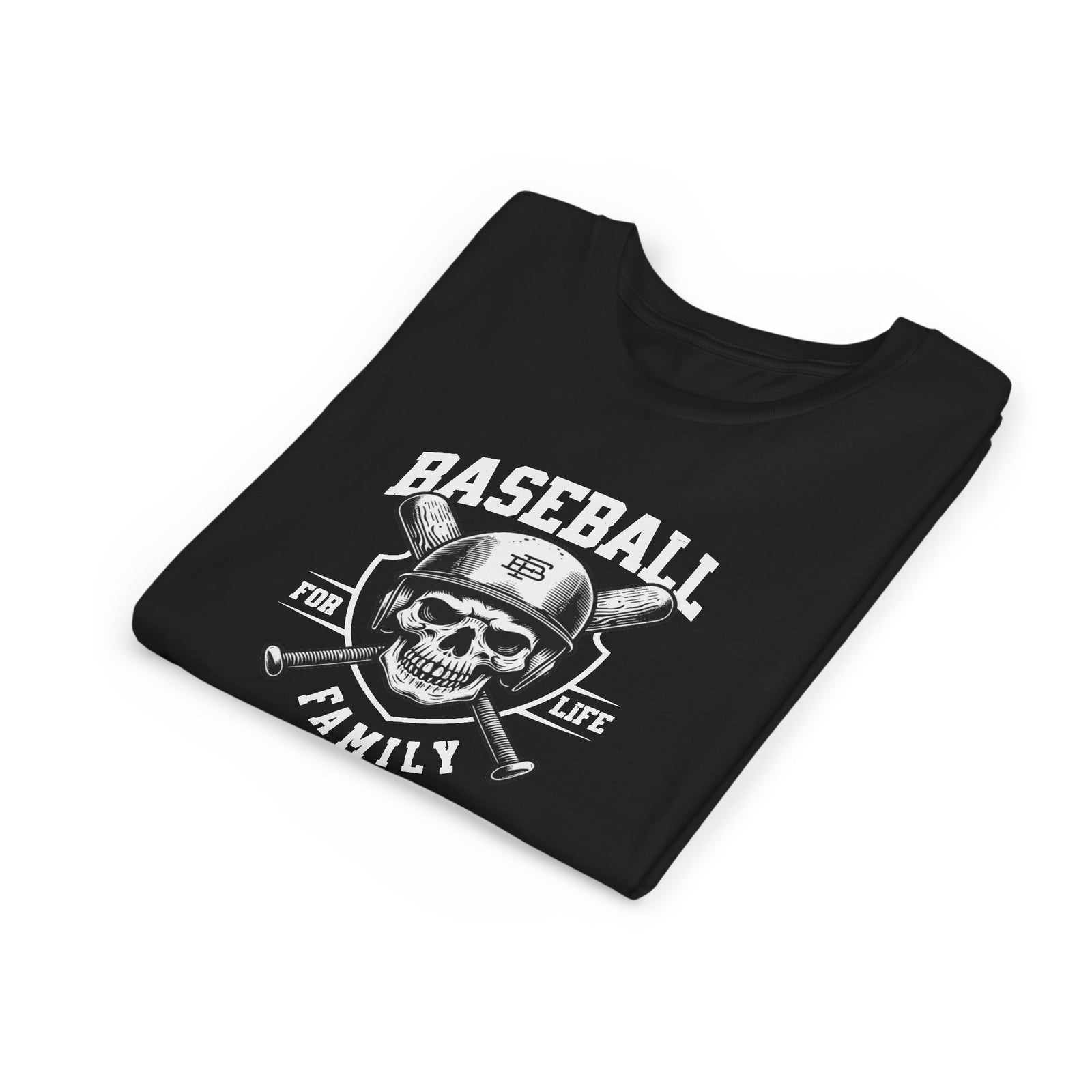 Baseball Family for Life Youth Short Sleeve Cotton Tee