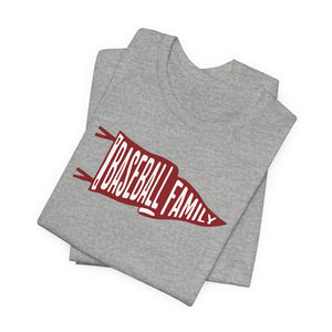 Baseball Family Pennant Unisex Short Sleeve Tee - BARNSTABLE