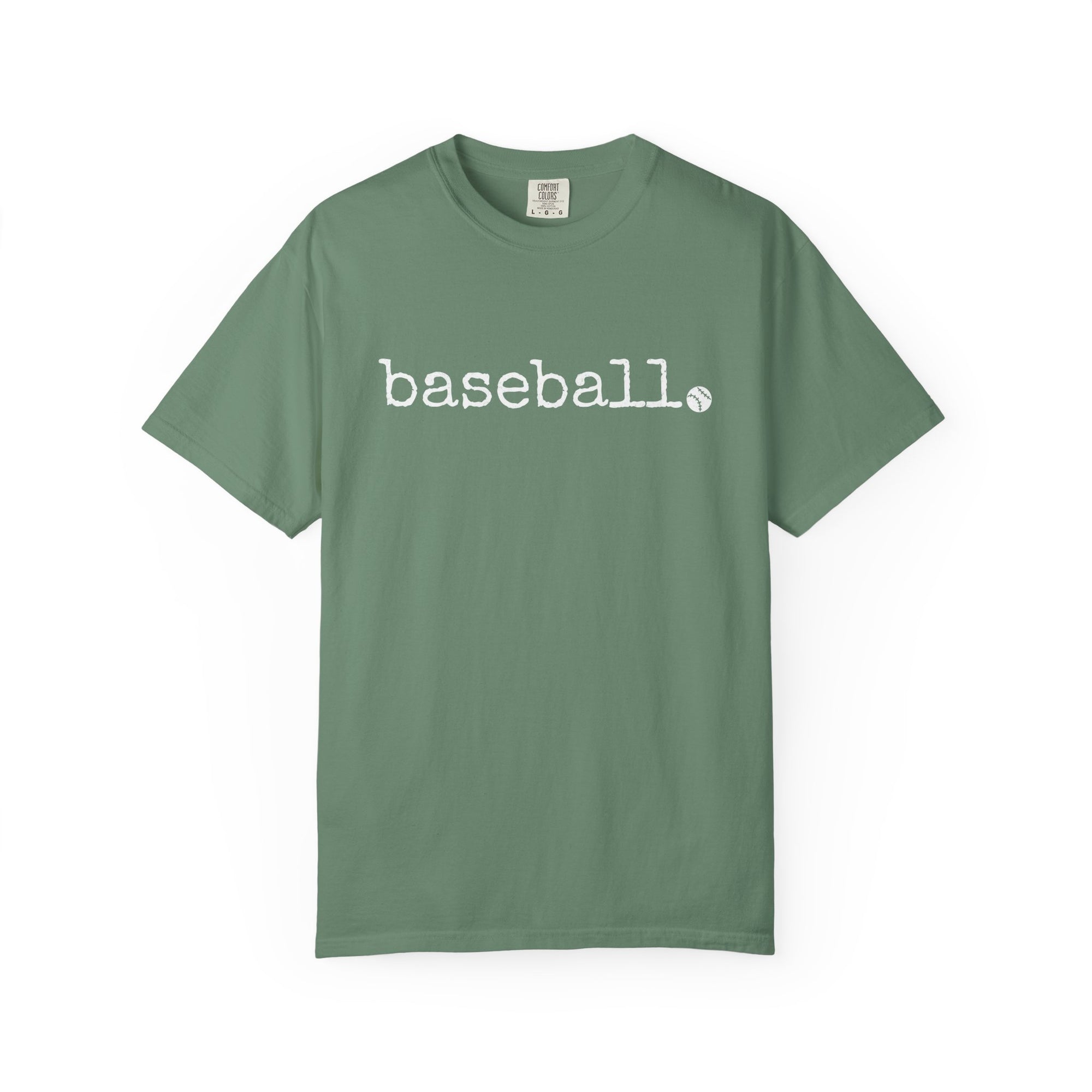 Baseball Typewriter Short Sleeve T Shirt