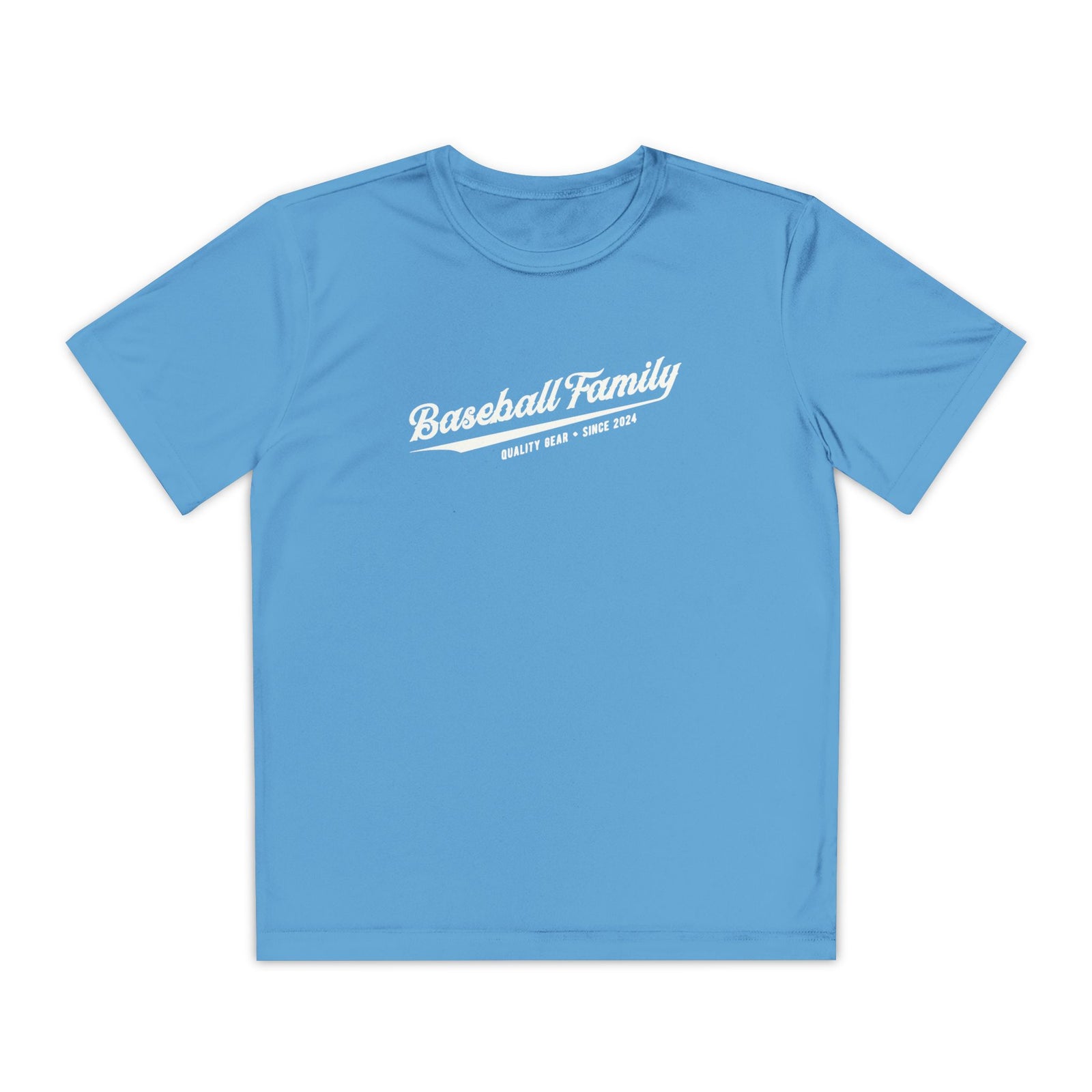 Baseball Family™ Brand Youth Moisture Wicking Tee