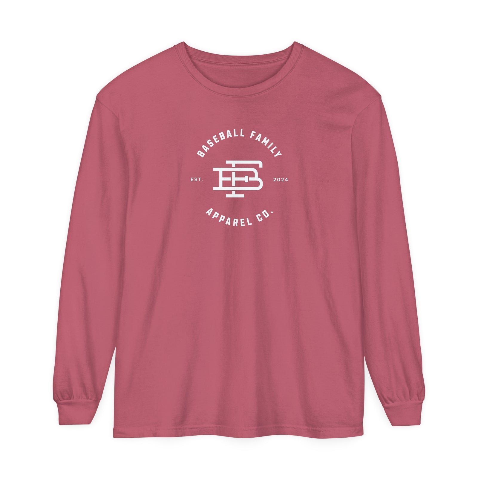 Baseball Family™ Insignia Logo Long Sleeve T-Shirt (5 color options)