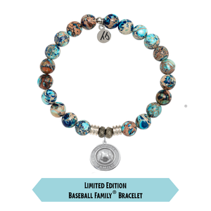 Limited Edition Baseball Family® Charm Bracelet