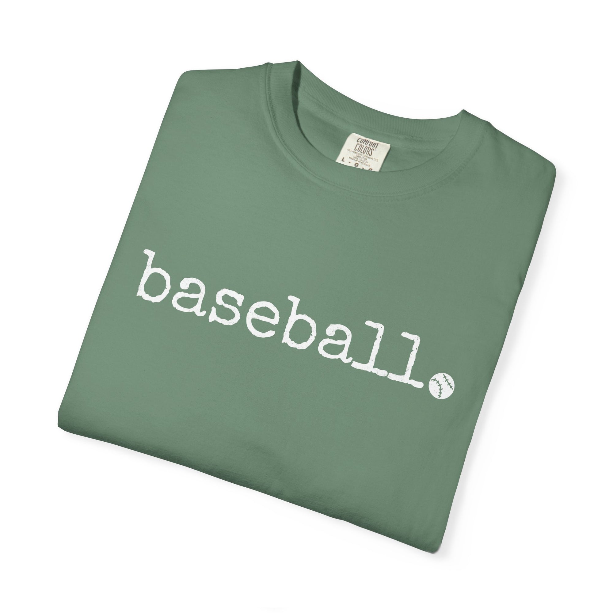 Baseball Typewriter Short Sleeve T Shirt
