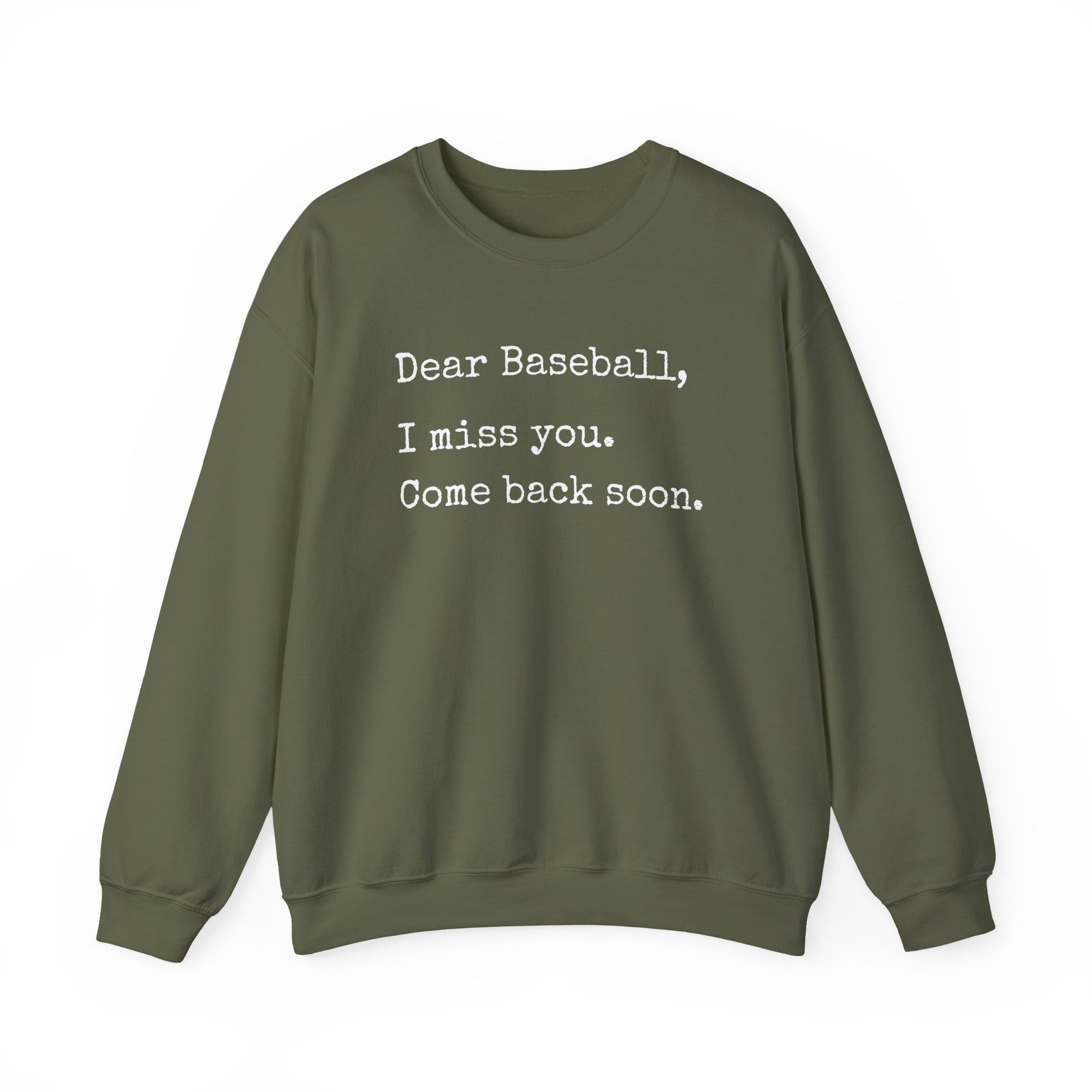Dear Baseball Unisex Heavy Blend Crewneck Sweatshirt