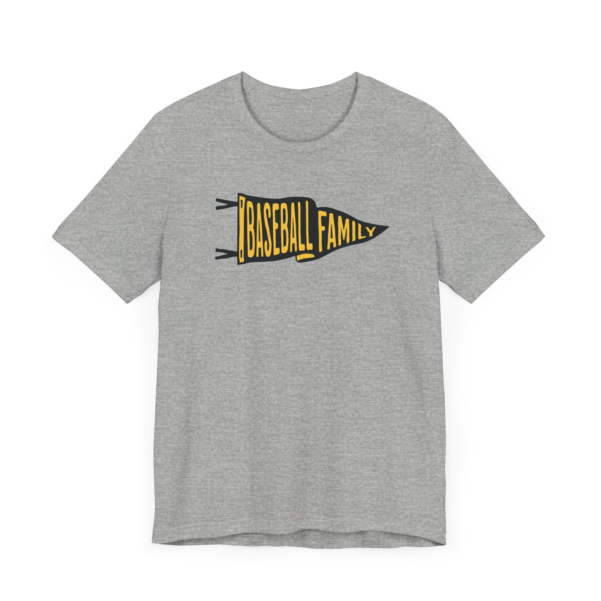 Baseball Family Pennant Unisex Short Sleeve Tee - NAUSET