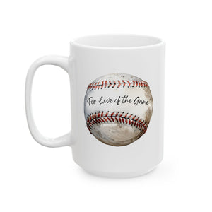 For Love of the Game Baseball Mug