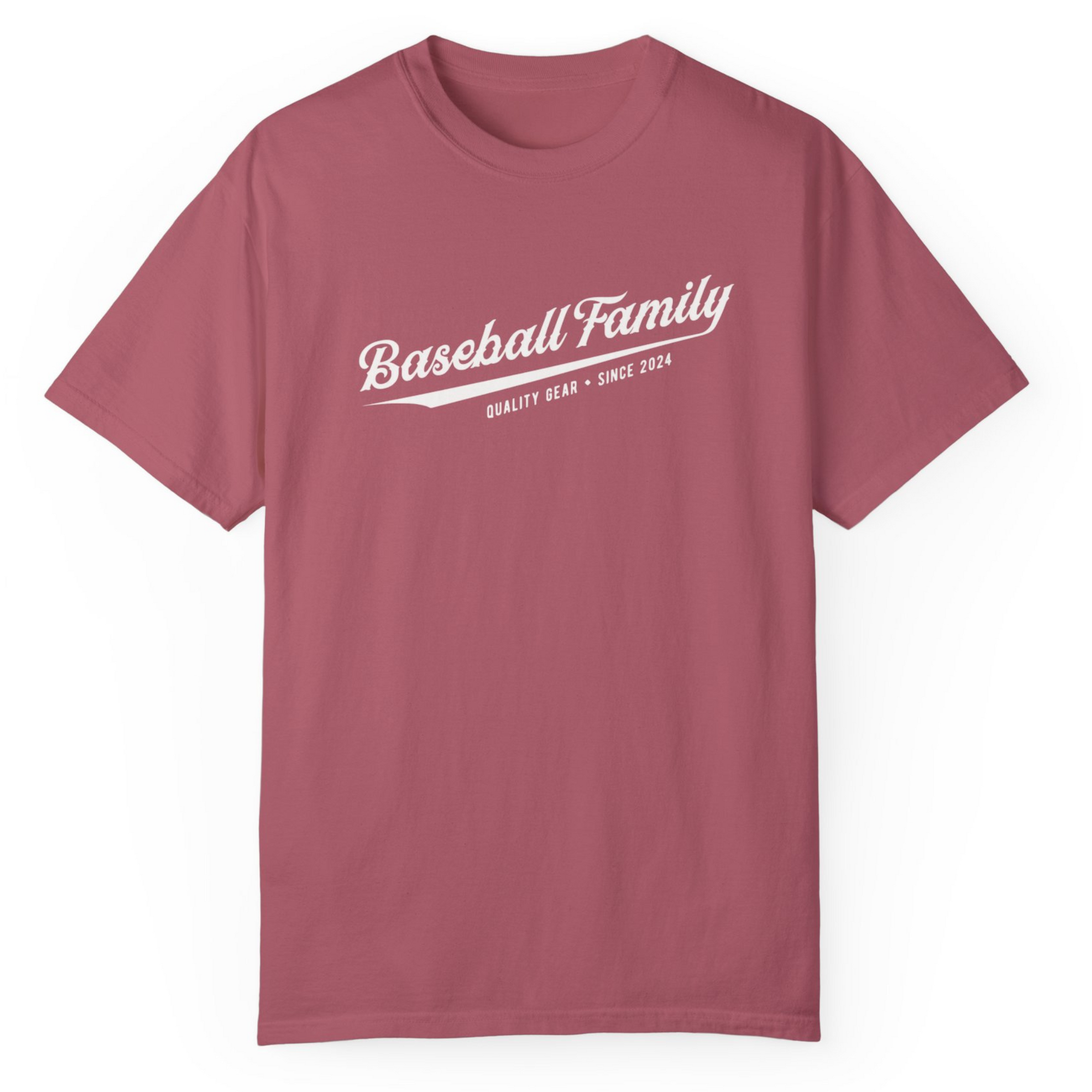 Baseball Family Brand Unisex T Shirt (3 Color Options)