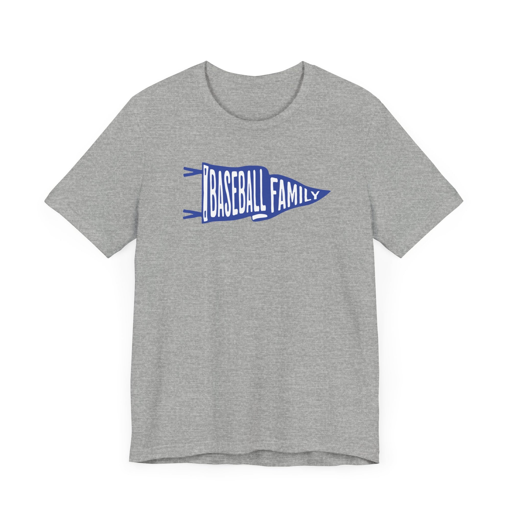 Baseball Family Pennant Unisex Short Sleeve Tee - MASHPEE