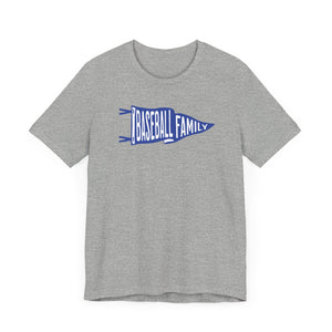 Baseball Family Pennant Unisex Short Sleeve Tee - MASHPEE