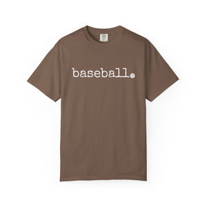 Baseball Typewriter Short Sleeve T Shirt