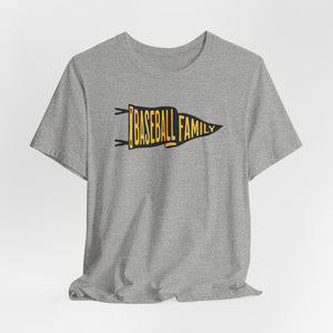 Baseball Family Pennant Unisex Short Sleeve Tee - NAUSET