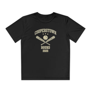 Cooperstown Bound Youth Tech T Shirt