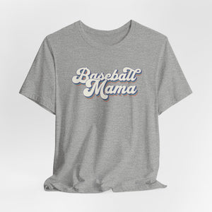 Retro Baseball Mama T Shirt