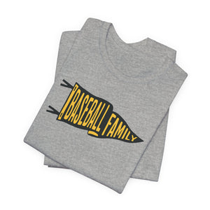 Baseball Family Pennant Unisex Short Sleeve Tee - NAUSET