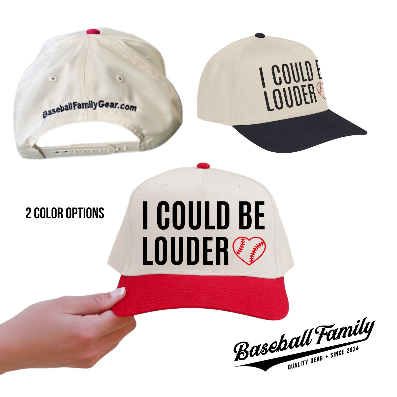 I Could Be Louder Mid Profile Baseball Hat