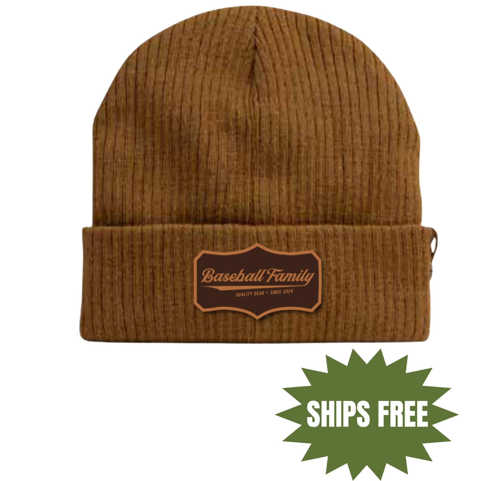 Baseball Family™ Rib Knit Beanie