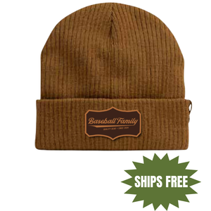 Baseball Family™ Rib Knit Beanie