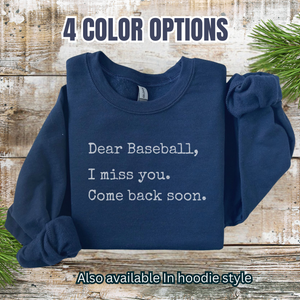 Dear Baseball Unisex Heavy Blend Crewneck Sweatshirt