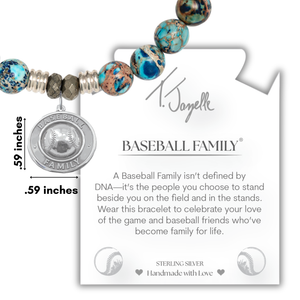 Limited Edition Baseball Family® Charm Bracelet
