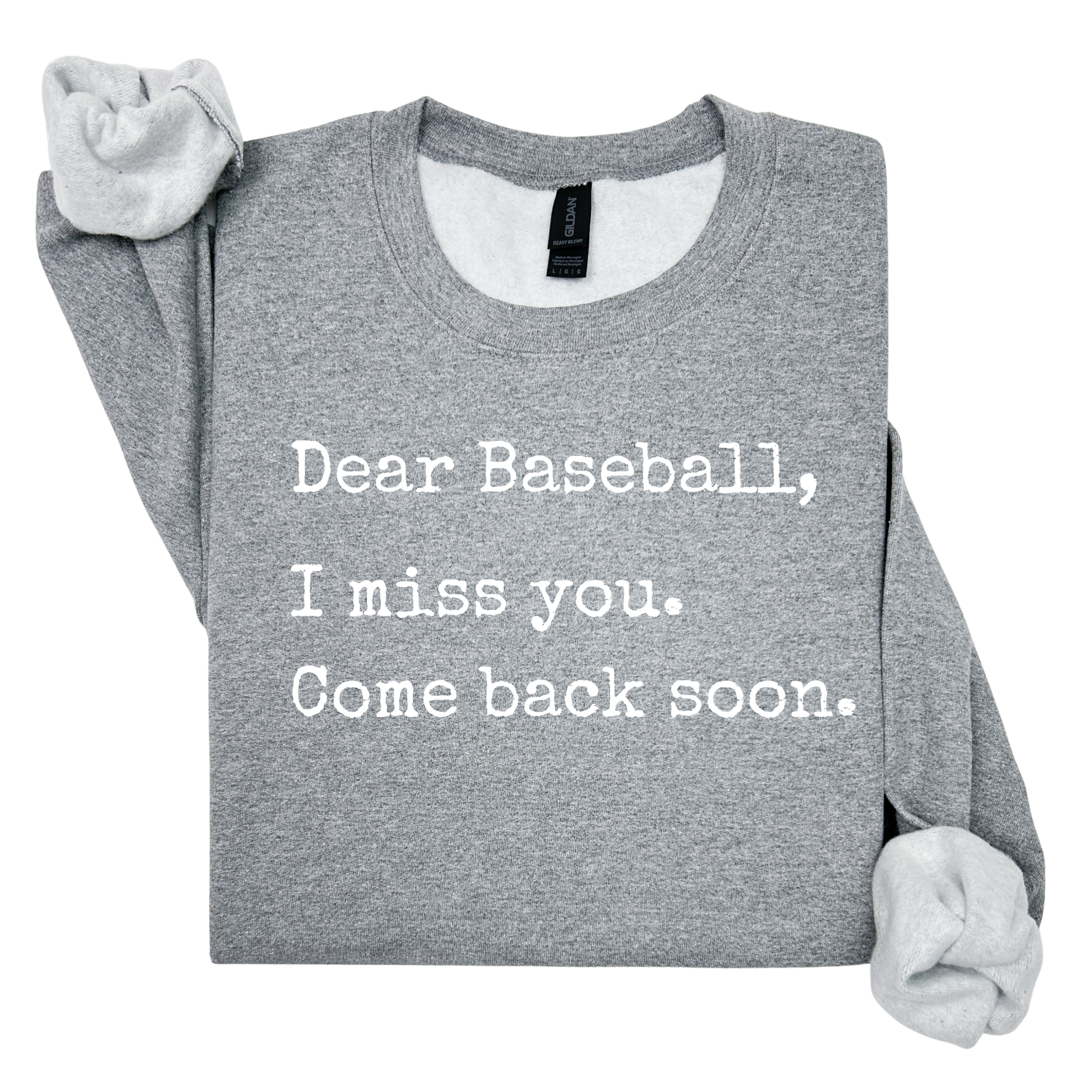 Dear Baseball Unisex Heavy Blend Crewneck Sweatshirt