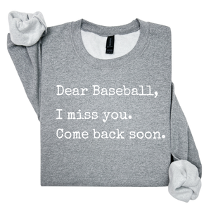 Dear Baseball Unisex Heavy Blend Crewneck Sweatshirt