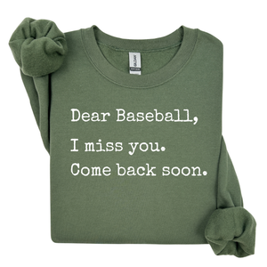 Dear Baseball Unisex Heavy Blend Crewneck Sweatshirt