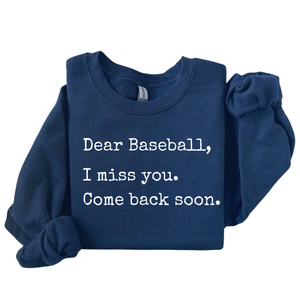 Dear Baseball Unisex Heavy Blend Crewneck Sweatshirt