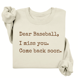 Dear Baseball Unisex Heavy Blend Crewneck Sweatshirt