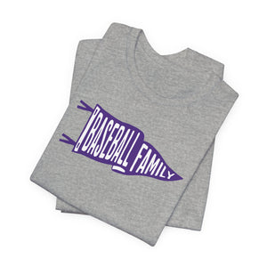 Baseball Family Pennant Unisex Short Sleeve Tee - BOURNE