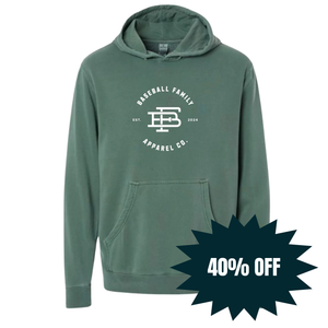 Baseball Family® Insignia Hoodie - Apline Green
