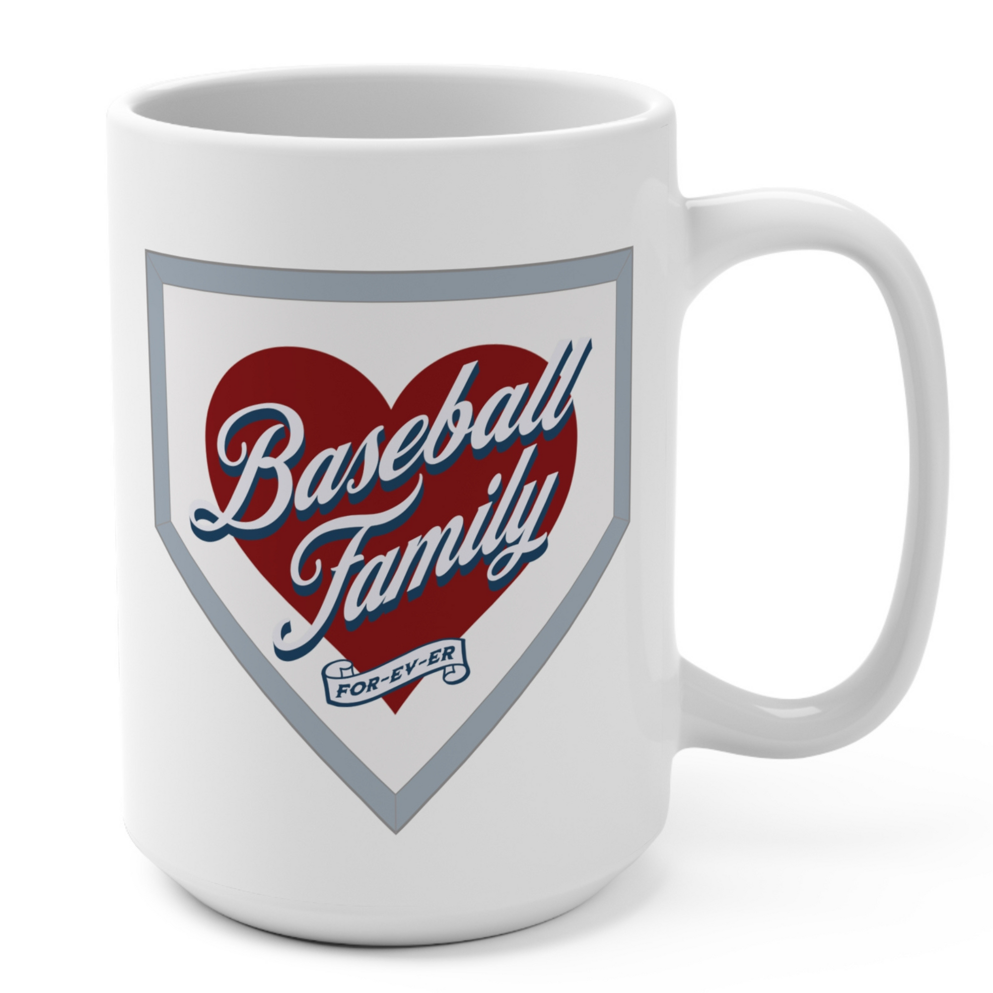 Baseball Family 15oz Ceramic Mug