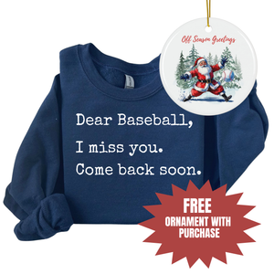 Dear Baseball Unisex Heavy Blend Crewneck Sweatshirt