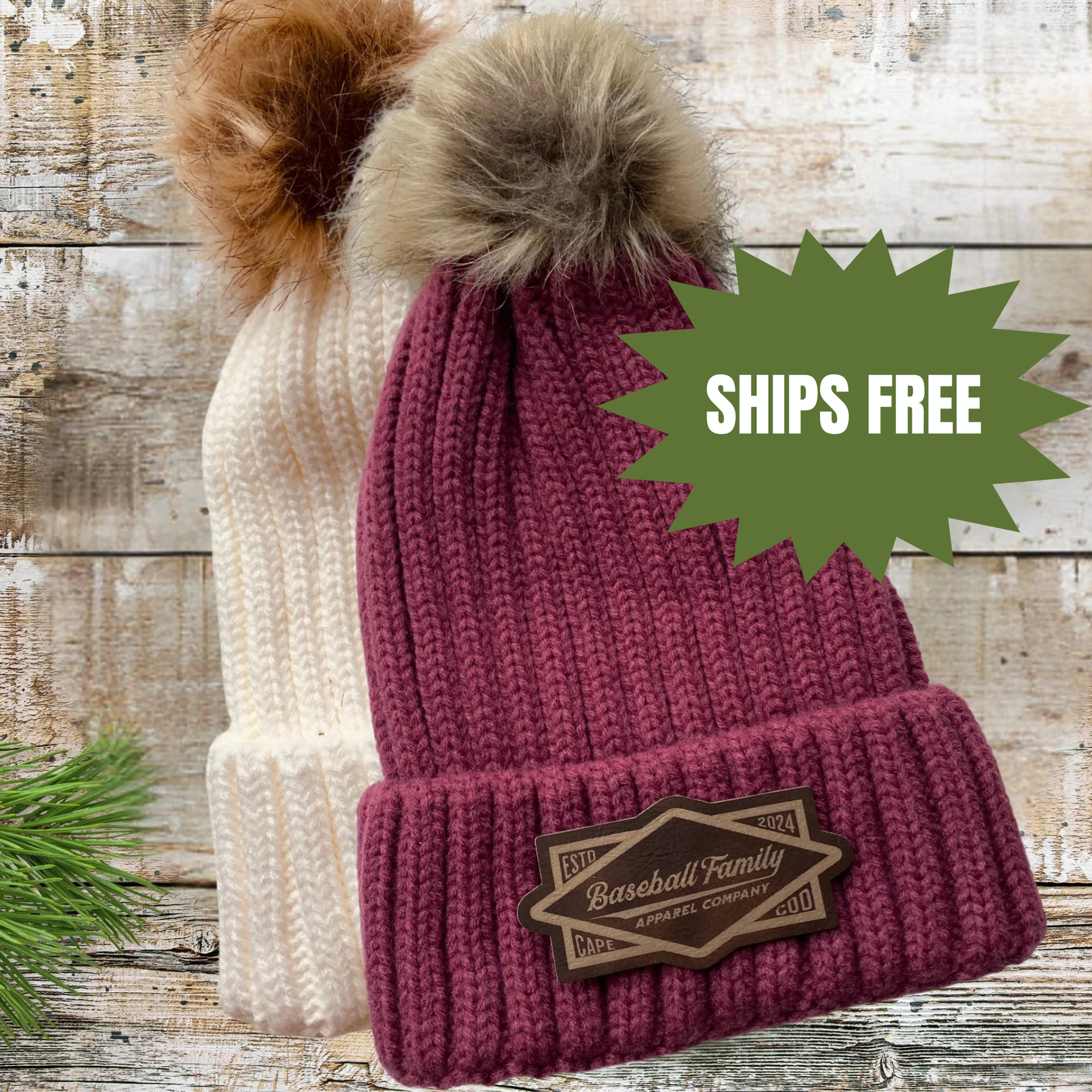 Baseball Family® Pom Pom Hat