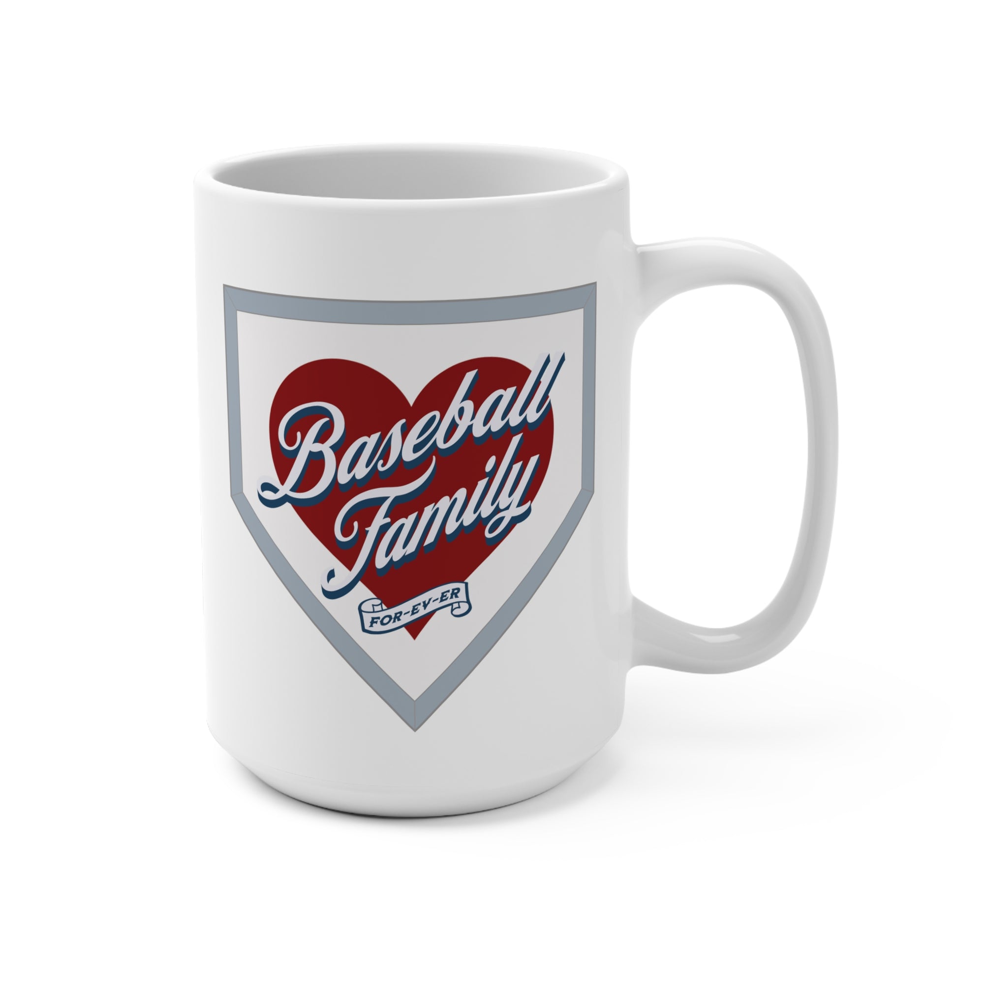 Baseball Family 15oz Ceramic Mug