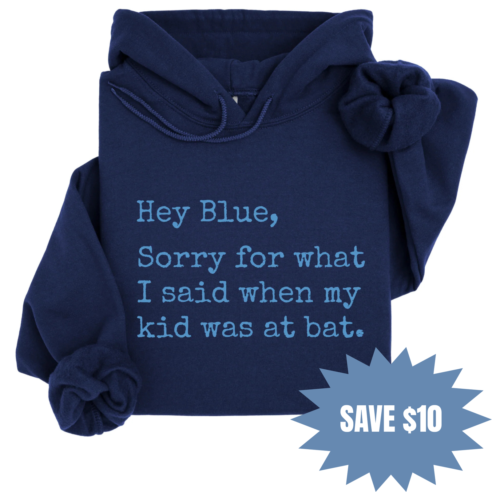 Baseball Parent Umpire Apology Hoodie