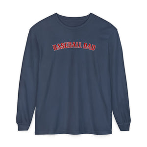 Baseball Dad Long Sleeve T Shirt
