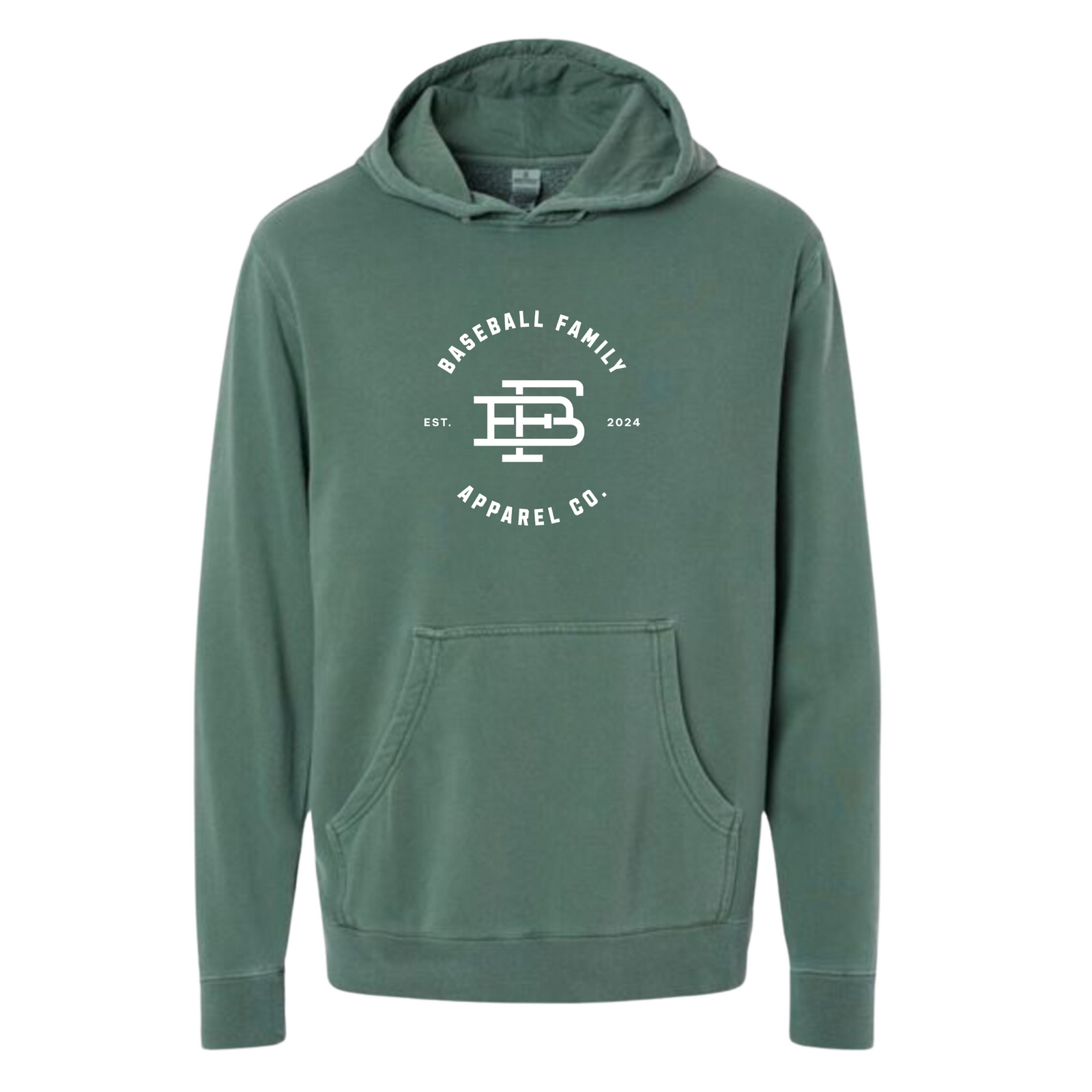 Baseball Family™ Insignia Hoodie - Apline Green