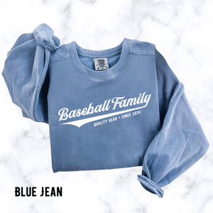 Baseball Family™ Comfort Colors Sweatshirt