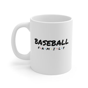 baseball family coffee mug