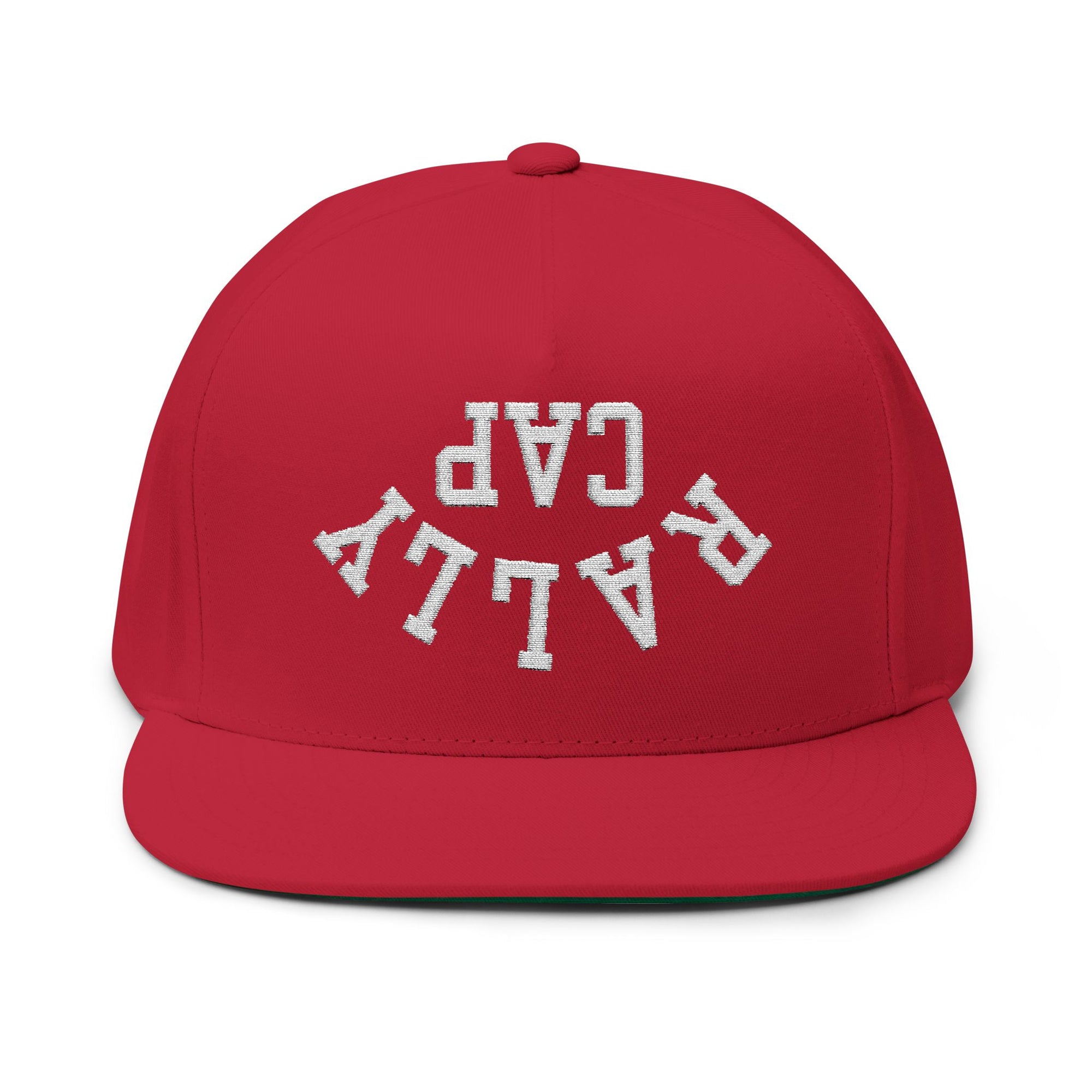 Upside Down Baseball Rally Cap