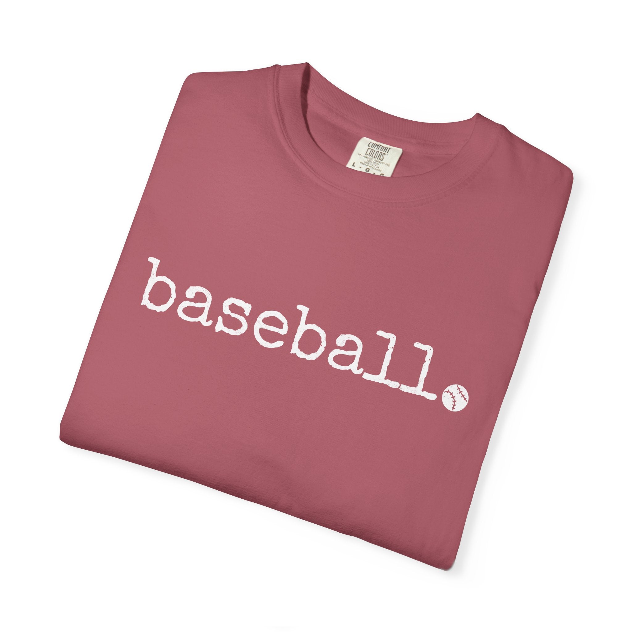 新作　ORCIVALTypewriterRegularCollarShirt Baseball Typewriter Short Sleeve T Shirt - 5 Color Options