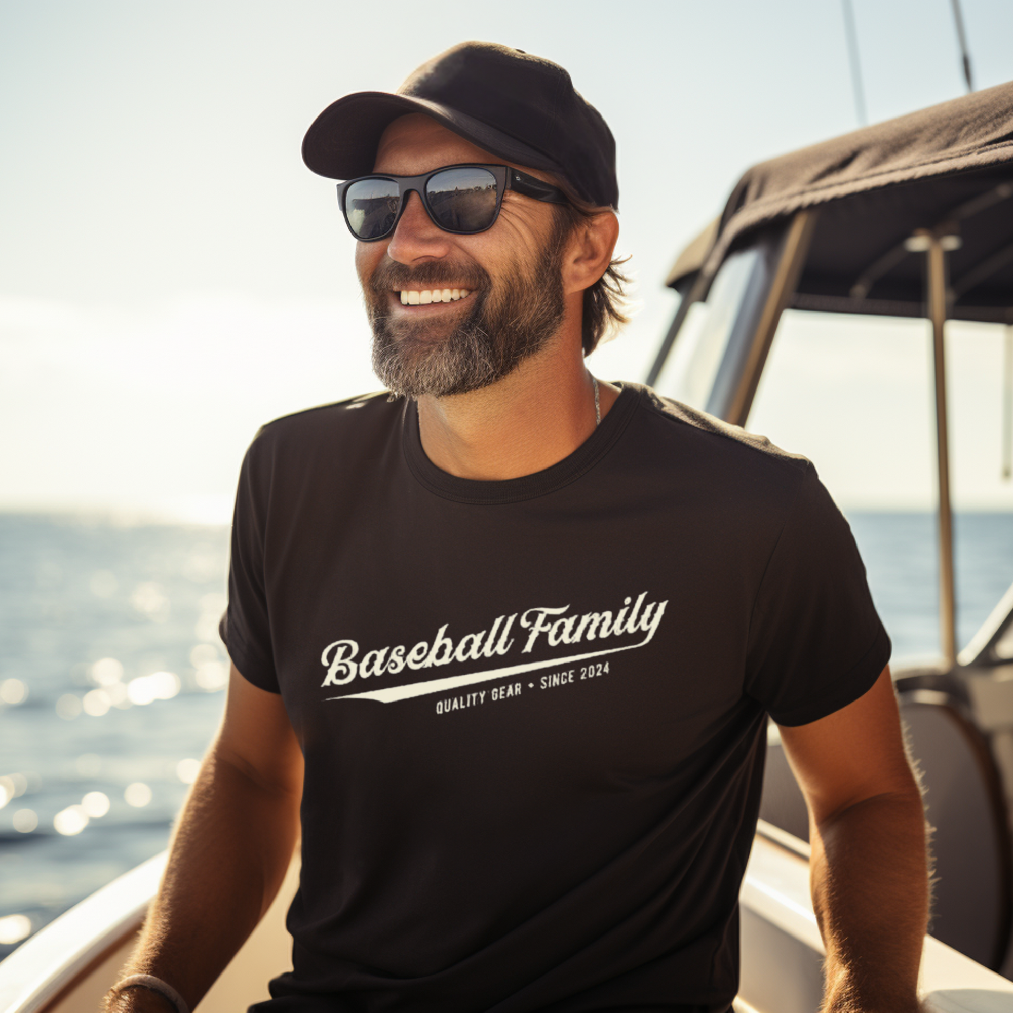 Baseball Family Brand Unisex T Shirt (3 Color Options)