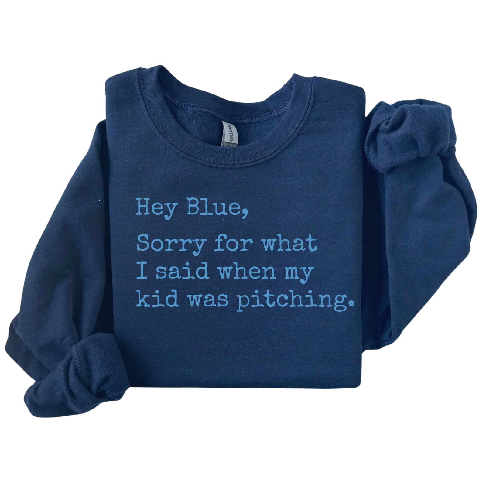 Pitcher Parent Umpire Apology Crewneck Sweatshirt
