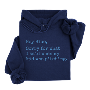 Pitcher Parent Umpire Apology Hoodie